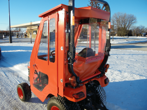 KUBOTA BX2670 TRACTOR CAB FULL STEEL ENCLOSURE