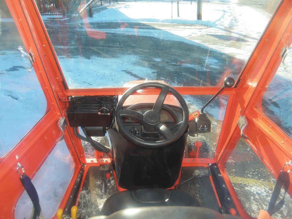 KubotaBX2670CabEnclosureInsidemin ATV Cabs LLC