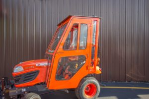 KUBOTA BX1870 TRACTOR CAB FULL STEEL ENCLOSURE