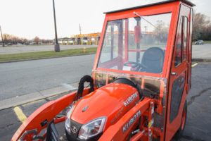 KUBOTA BX2380 TRACTOR CAB FULL STEEL ENCLOSURE